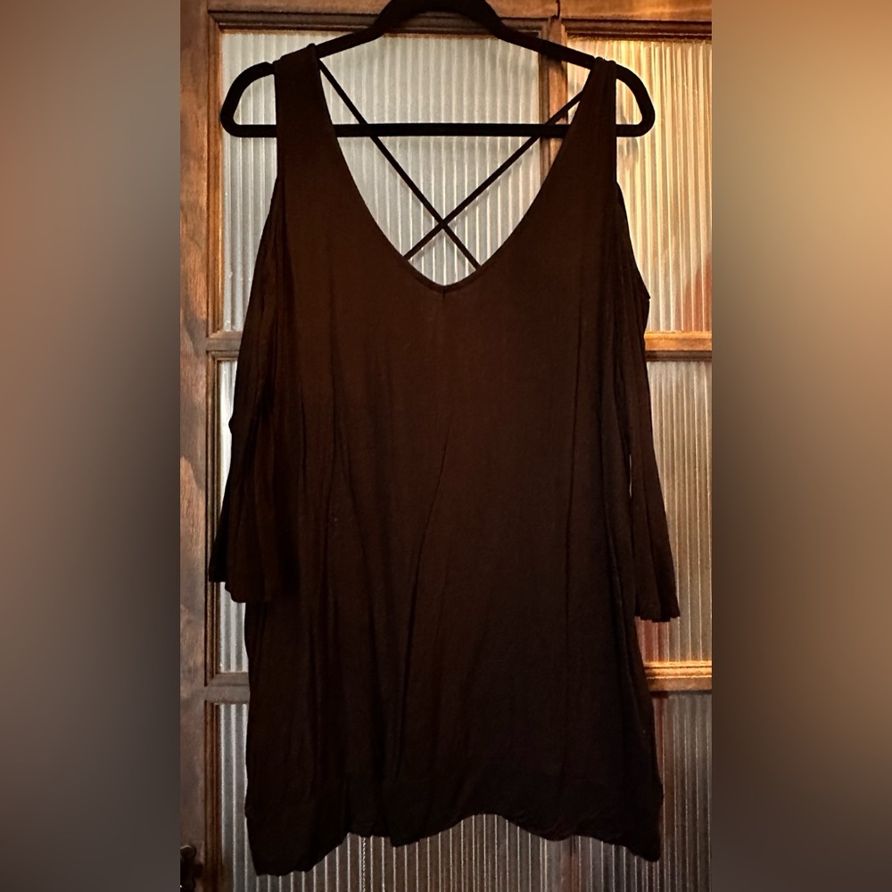 Torrid Black Super Soft Knit Top